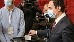 Il presidente kosovaro 
