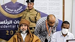 سيف الإسلام القذافي نجل الزعيم الليبي المقتول معمر القذافي.