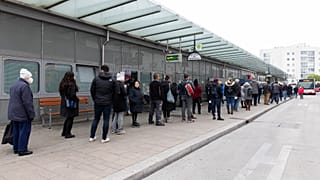 Очередь на вакцинацию в Вене