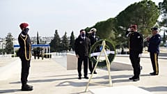 Ο υφυπουργός Εθνικής Άμυνας, Νίκος Χαρδαλιάς, στην Κύπρο