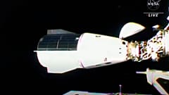 L'amarrage de SpaceX Dragon à la Station spatiale internationale, le jeudi 11 novembre 2021