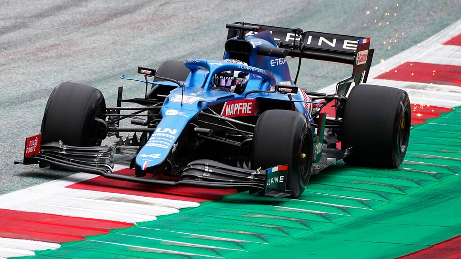 Première séance d'essais libres au Grand Prix de Formule 1 d'Autriche pour le Chinois Guanyu Zhou 