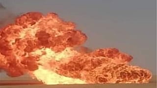 انفجار خط لوله گاز در استان خوزستان