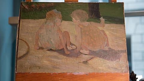 'Enfants au Square' (Children at the park) by French music composer Serge Gainsbourg
