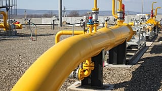 Для поставок российского газа в Молдавии была построена новая распределительная станция Унгены.