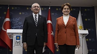 CHP Genel Başkanı Kemal Kılıçdaroğlu ve İYİ Parti Genel Başkanı Meral Akşener