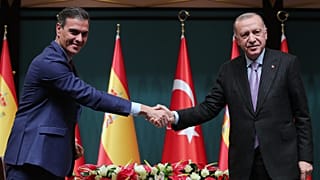 Cumhurbaşkanı Recep Tayyip Erdoğan ve İspanya Başbakanı Pedro Sanchez