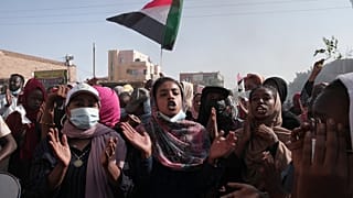 من الاحتجاجات التي شهدتها الخرطوم أمس الأربعاء 17 نوفمبر 