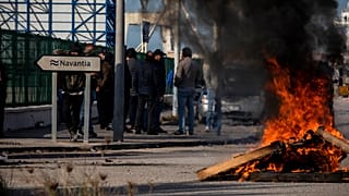 Забастовка перешла в беспорядки