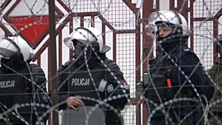 Centro de acogida de migrantes de Bruzgi