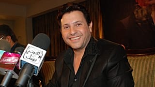 الفنان المصري هاني شاكر في القاهرة، مصر، في 29 يوليو 2008 