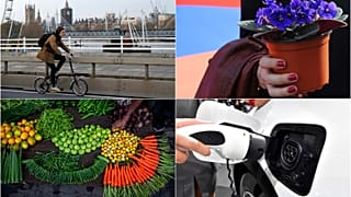 Bisiklete binmek, mevsiminde sebze-meyve tüketmek ve elektronik eşyaları prizden çekmek gibi basit şeylerle küresel ısınmanın önüne geçebiliriz.