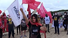 Кровавый протест в Бразилиа