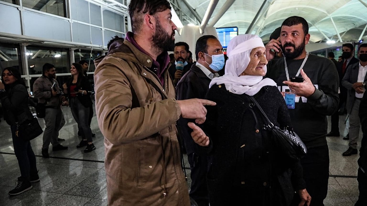 Près de 430 migrants, majoritairement originaires du Kurdistan irakien, ont été rapatriés ce jeudi à Erbil (Irak)