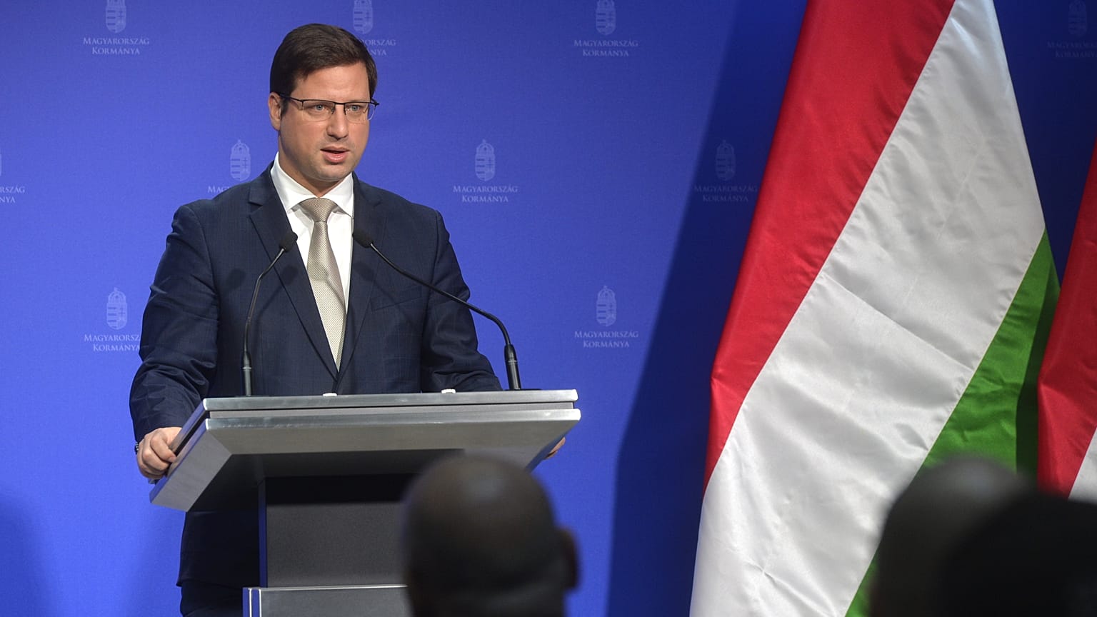 Gulyás Gergely miniszterelnökséget vezető miniszter
