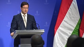 Gulyás Gergely miniszterelnökséget vezető miniszter