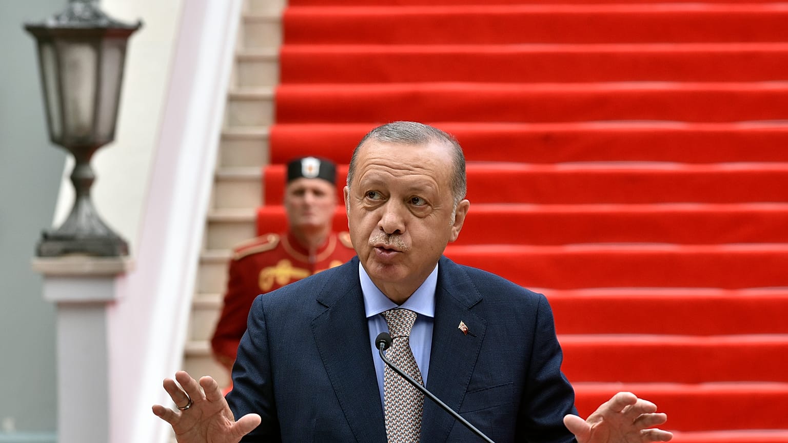 الرئيس التركي رجب طيب إردوغان 