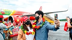 Der Internationale Flughafen von Phu Quoc machte seinem Namen endlich wieder alle Ehre