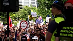 Tausende protestieren in Australien gegen Corona-Regeln