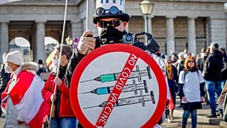 Manifestation contre les restrictions sanitaires, Le 20 novembre 2021, à Vienne en Autriche