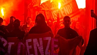Aufgeheizte Stimmung in Wien bei Anti-Coronamaßnahmen-Demo