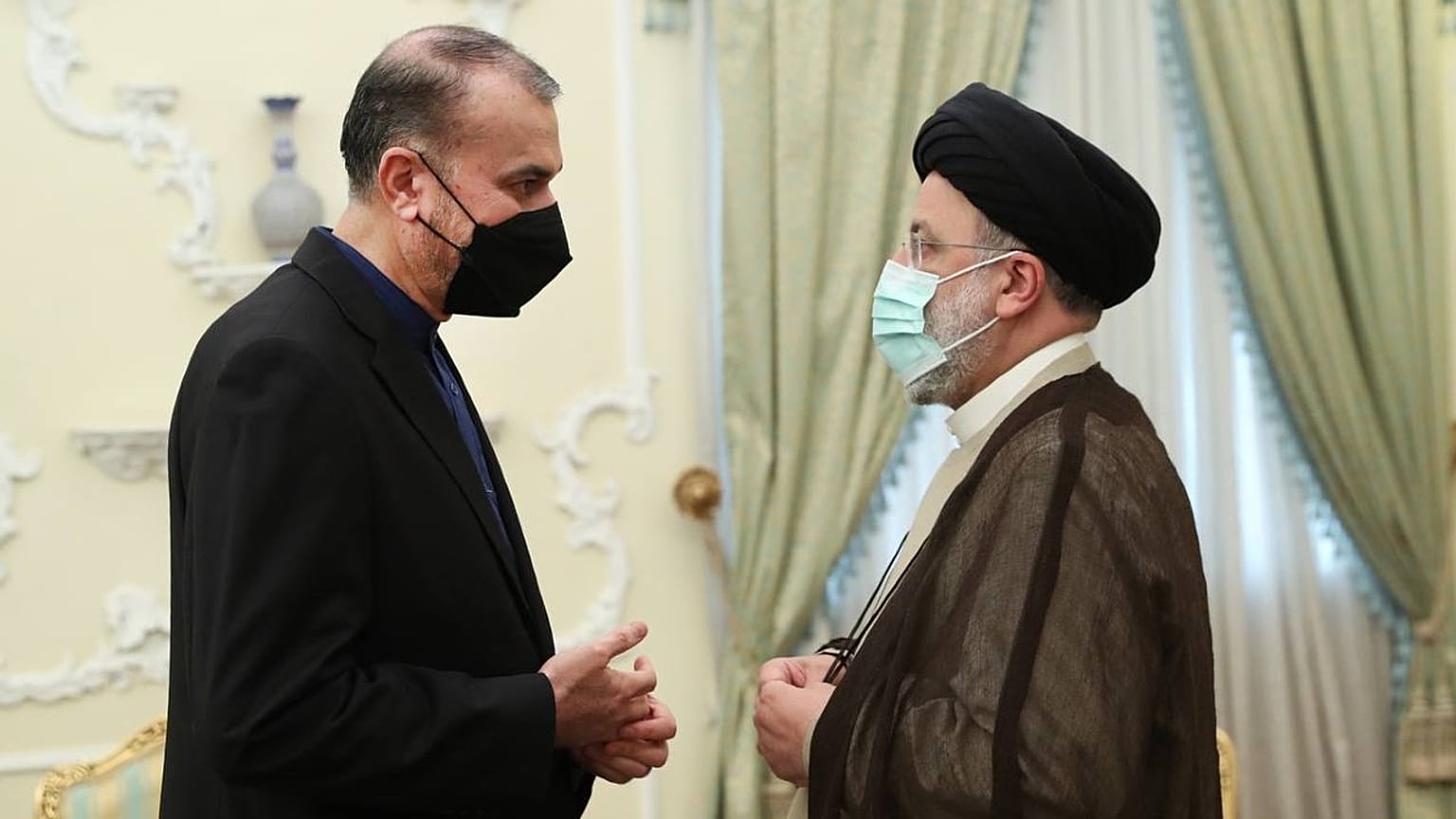 ابراهیم رئيسی و حسین امیرعبداللهیان