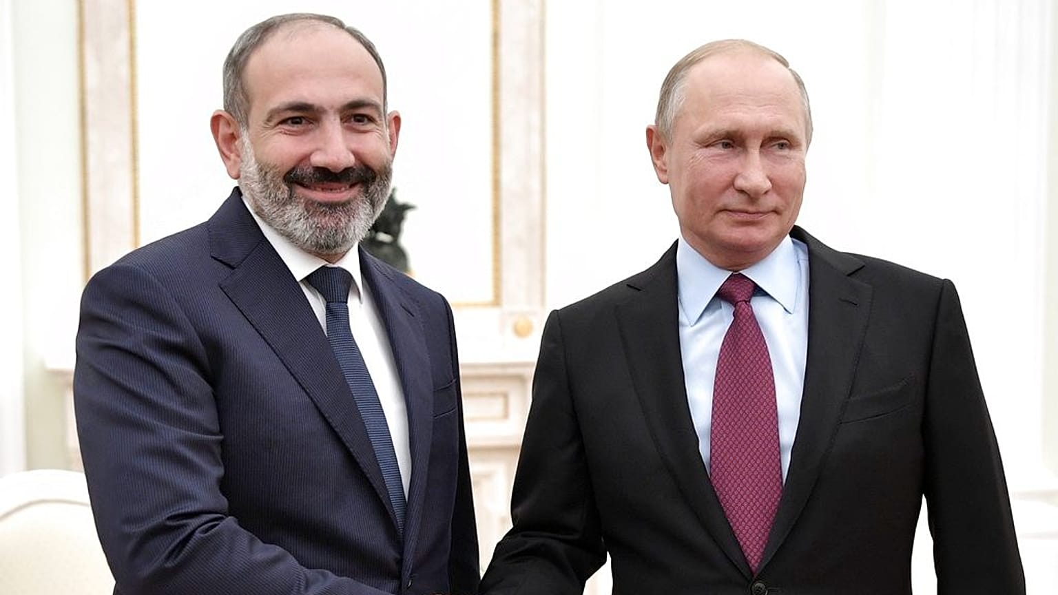 Rusya Devlet Başkanı Putin, Ermenistan Başbakanı Paşinyan