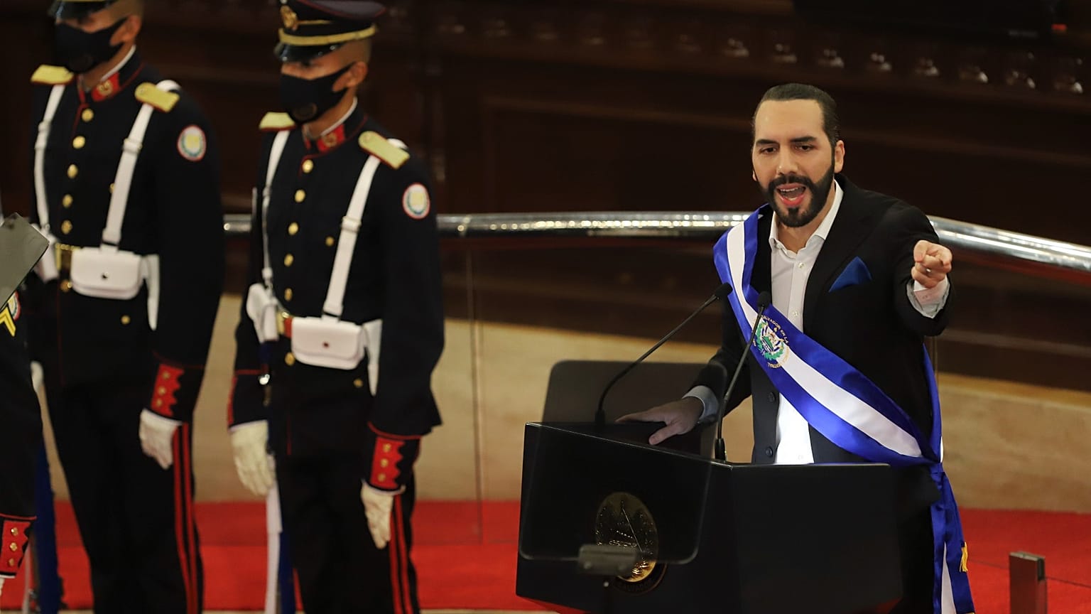 El Salvador Cumhurbaşkanı Nayib Bukele