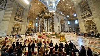 Pope urges young people to protect the environment.