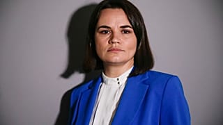 Líder da oposição bielorrussa Sviatlana Tsikhanouskaya (foto de arquivo)