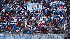 Cierre de campaña de Nasry Asfura, candidato del oficialista Partido Nacional, en Tegucigalpa (Honduras).