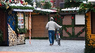 Geschlossene Weihnachtsbuden in Berlin