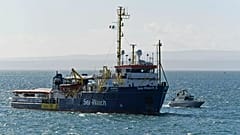 Schiff der Hilfsorganisation Sea Watch im Einsatz (Aufnahme aus dem Januar 2019)