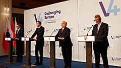 A V4-ek csúcstalákozója Budapesten, 2021. november 23-án