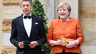 Almanya Şansölyesi Angela Merkel ve eşi Joachim Sauer