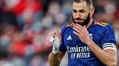  مهاجم ريال مدريد الإسباني كريم بنزيما