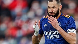 مهاجم ريال مدريد الإسباني كريم بنزيما