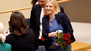 Magdalena Andersson ist Vorsitzende der Sozialdemokraten war zuvor Finanzministerin.