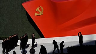 میدانی در نزدیکی ساختمان مرکزی حزب کمونیست چین در پکن