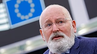 Vice-President Timmermans said natural gas could only be a temporary solution to the climate crisis.