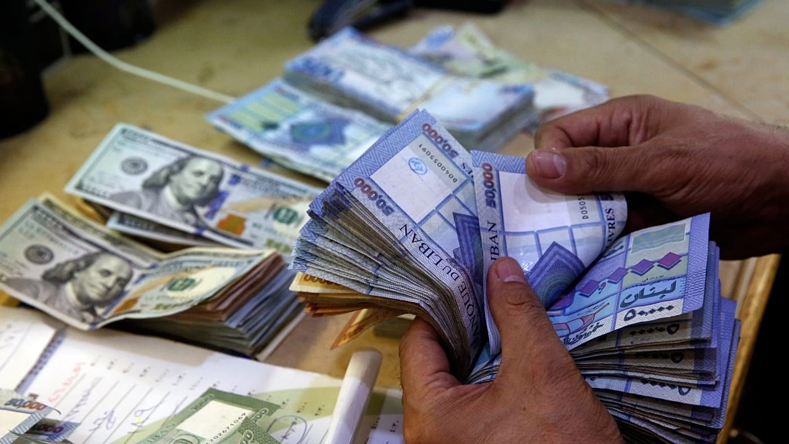 کاهش ارزش پول ملی لبنان