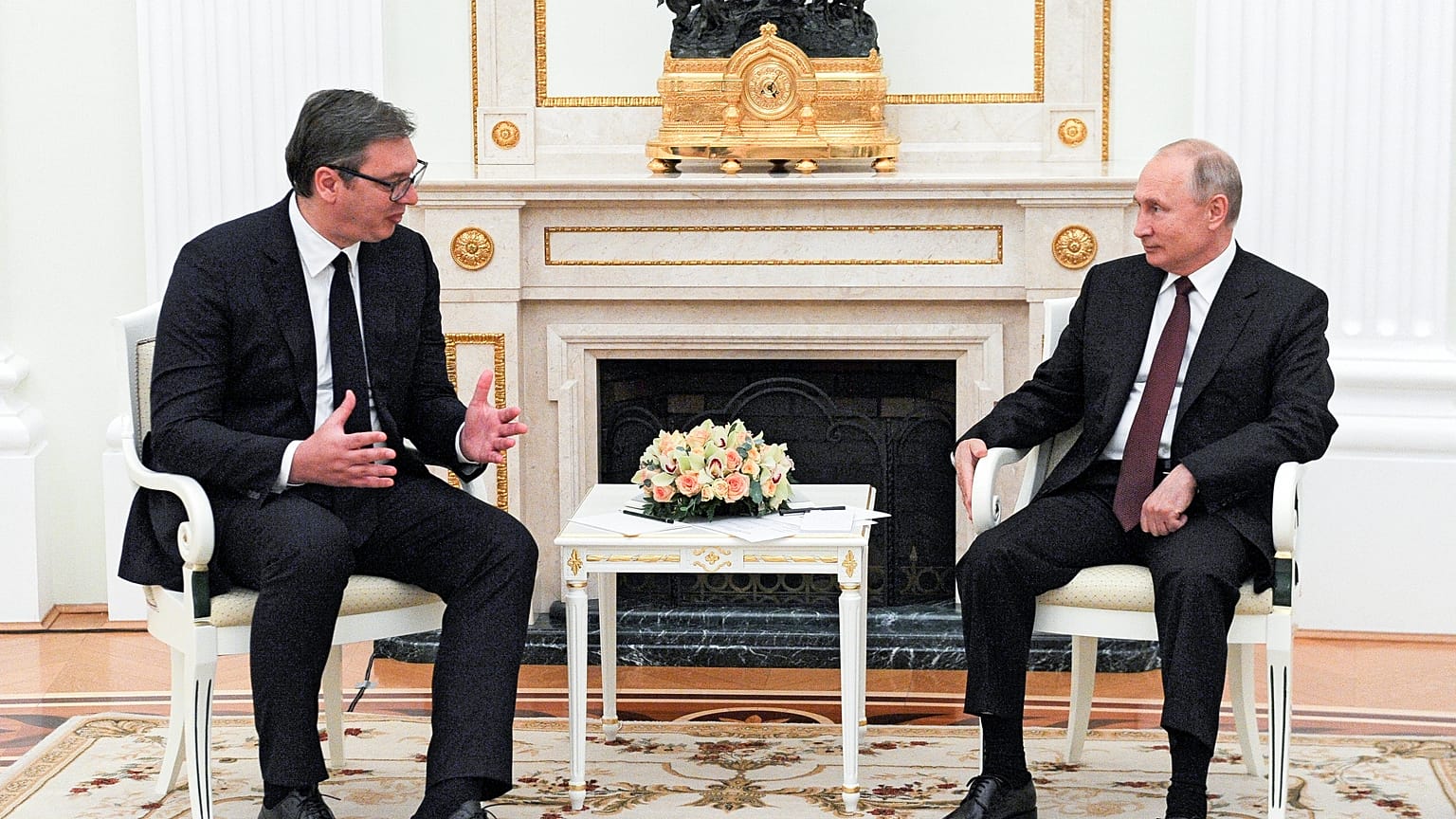 Sochi, incontro Putin-Vučić per discutere di prezzi e forniture di gas