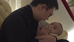 Haoyang nació en Kunming, en el suroeste de China, hace dos años con una enfermedad muy rara: El síndrome de Menkes.
