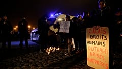 "Es macht mich wütend": Proteste gegen Migrationspolitik in Calais