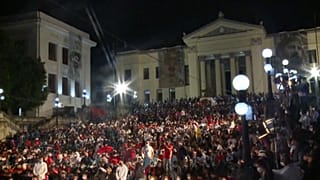 Vigilia para homenajear a Fidel Castro cinco años después de su muerte