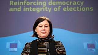 Véra Jourova, az Európai Bizottság alelnöke 