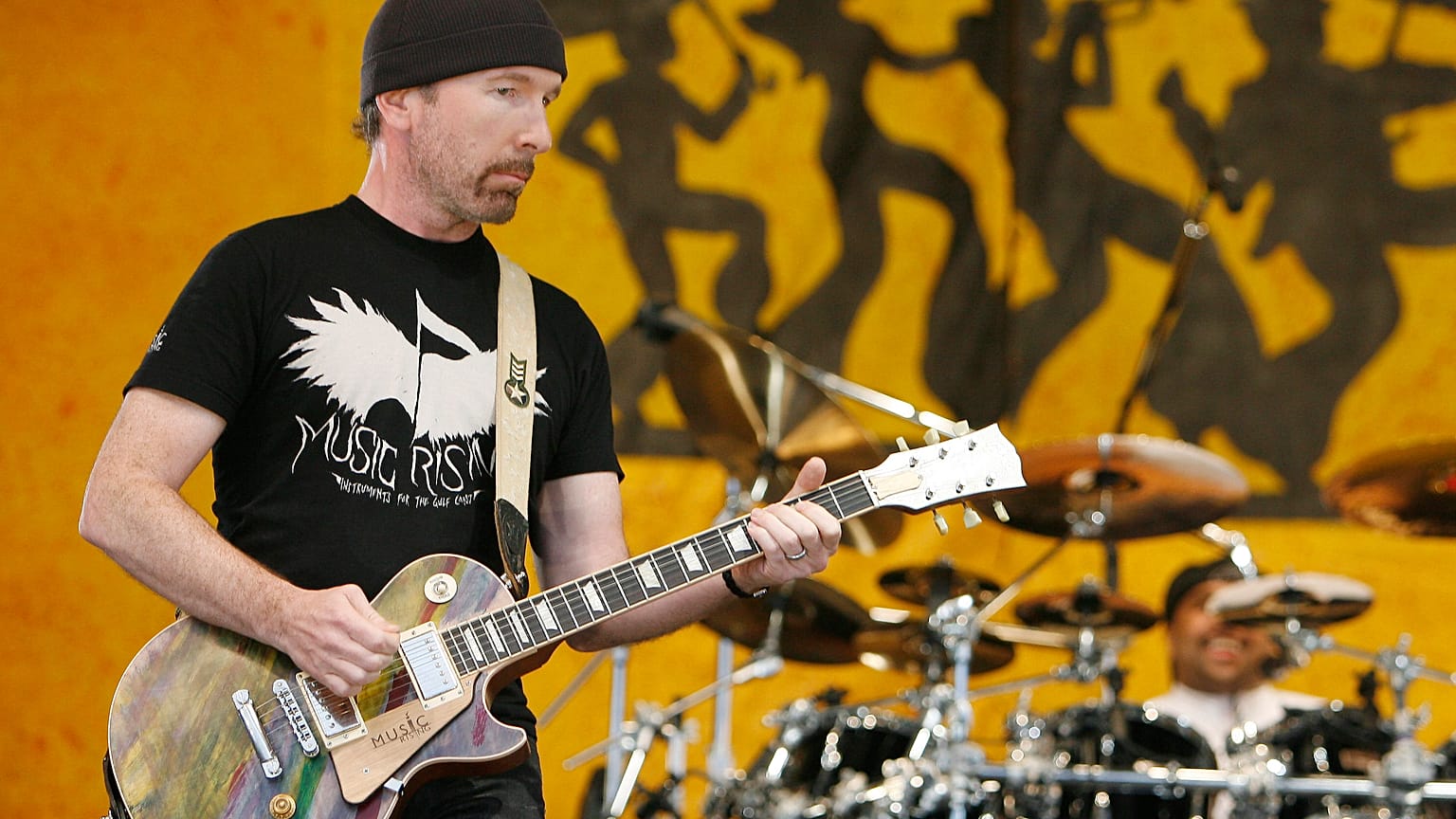 Edge is currently in a "songwriting and composition phase"