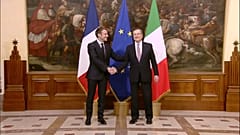 Macron e Draghi