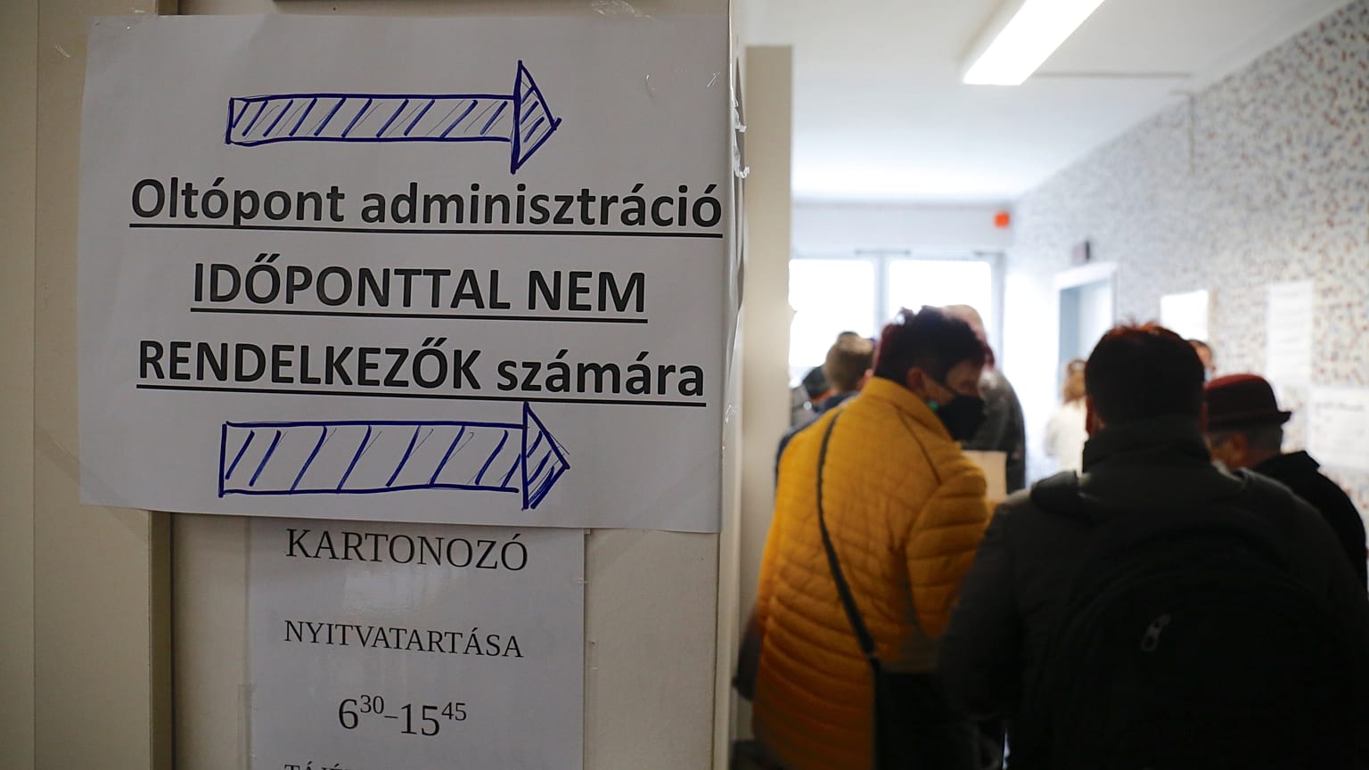 További egy héten át lehet előzetes regisztráció nélkül oltást kapni