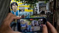 Fiorito, donde creció Maradona, se ha vuelto un lugar de culto 